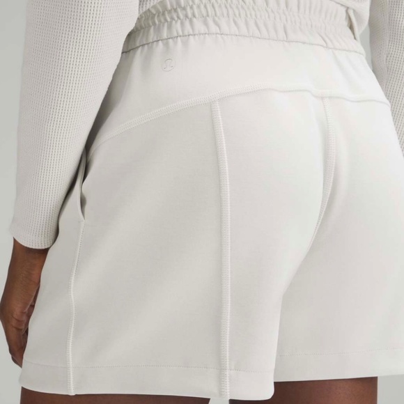 Lululemon Softstreme High-Rise Short 4" Bone - Picture 2 of 6